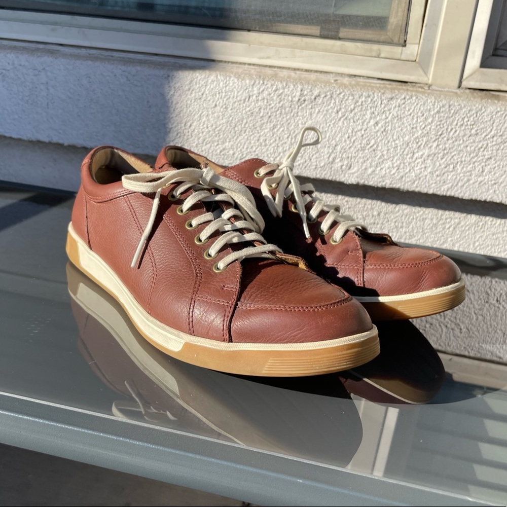Cole Haan - Brown Leather - GrandPrø Tennis Sneaker